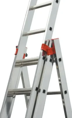Krause Tribilo Schuifladder 3 x 10 treden Hot