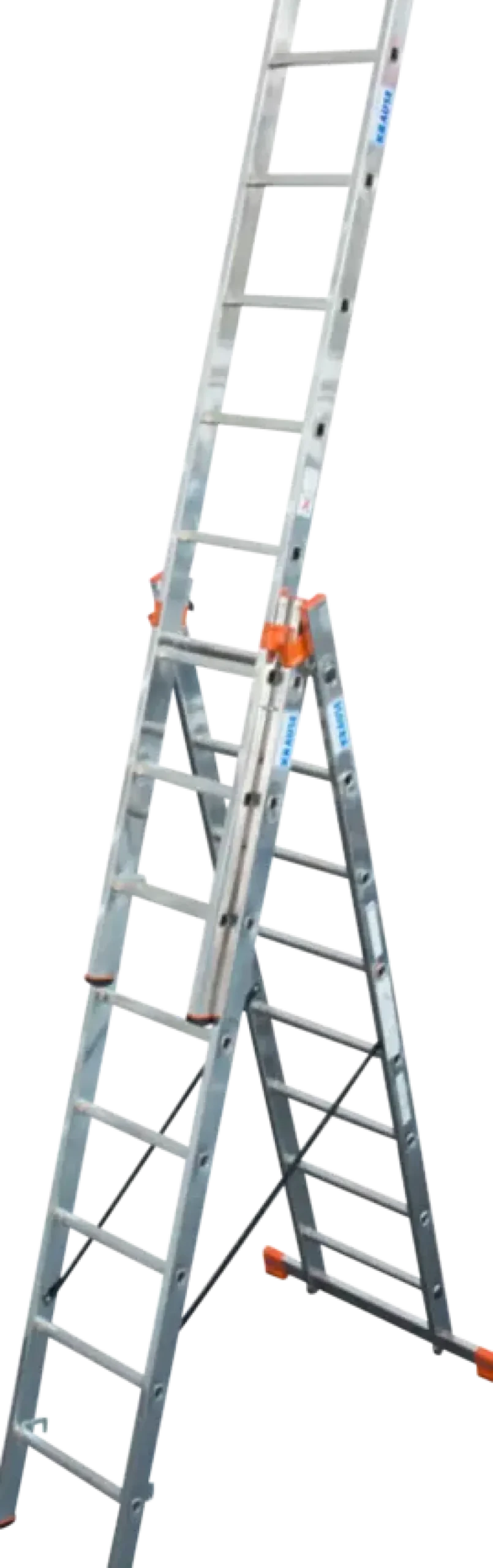 Krause Tribilo Schuifladder 3 x 10 treden Hot