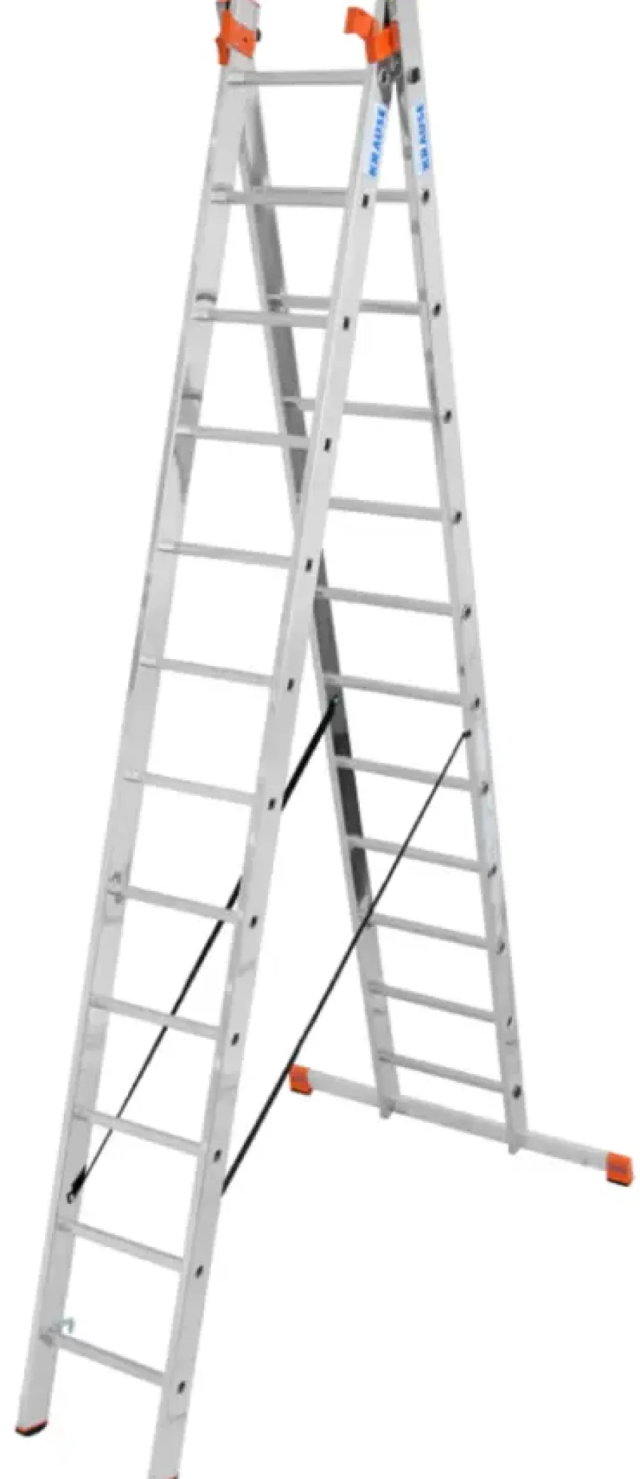 Krause Tribilo Schuifladder 3 x 12 treden Online