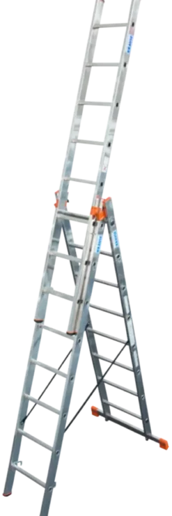 Krause Tribilo Schuifladder 3 x 12 treden Online