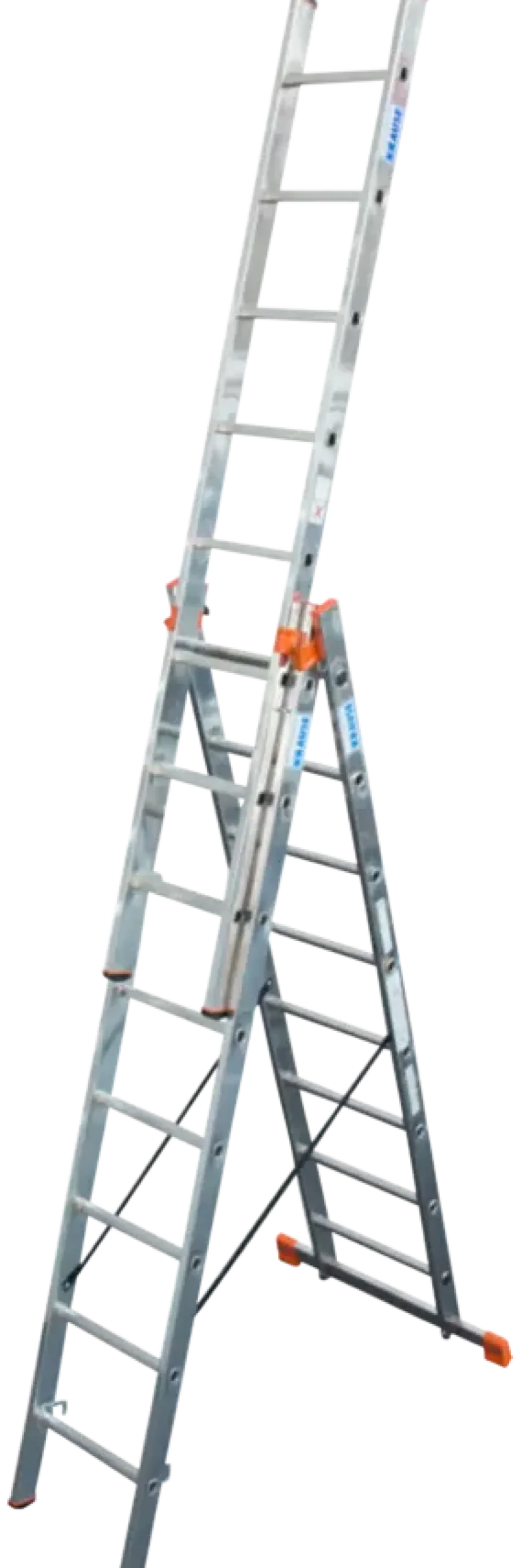 Krause Tribilo Schuifladder 3 x 12 treden Online