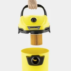 Kärcher 18V nat- en droogzuiger 17L WD3 (incl. 5.0Ah accu + oplader)