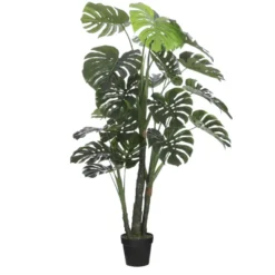 Kunstplant Monstera in pot groen - h150xd80cm