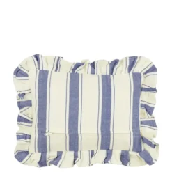 Kussen blauw - l35xb25xh10cm