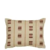 Kussen block beige - l35xb25xh10cm