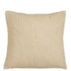 Kussen bloem beige - l45xb45xh10cm