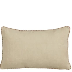 Kussen braided beige - l55xb35xh10cm