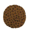 Kussen bruin panter - h10xd45cm