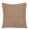 Kussen effen beige 45 x 45 cm