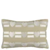 Kussen hart beige - l55xb35xh10cm