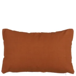 Kussen hart bruin - l55xb35xh10cm