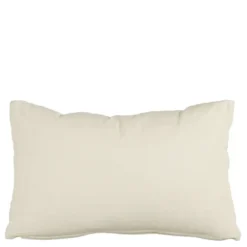 Kussen hart off white - l55xb35xh10cm