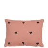 Kussen hart roze - l35xb25xh10cm