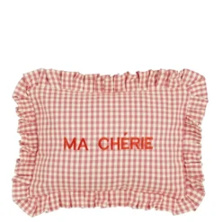 Kussen Ma Cherie roze - l35xb25xh10cm