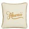 Kussen oker Hawaii - l45xb45xh10cm