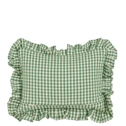 Kussen Paris groen - l35xb25xh10cm