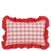Kussen ruit roze - l55xb35xh10cm
