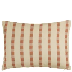 Kussen streep beige - l70xb50xh10cm