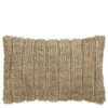 Kussen streep beige 55 x 35 cm