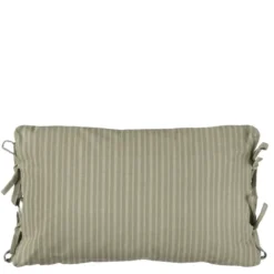 Kussen streep grijs - l55xb35xh10cm