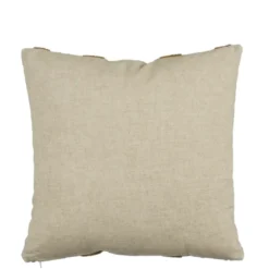 Kussen streep licht bruin - l45xb45xh10cm