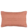 Kussen streep licht bruin - l55xb35xh10cm