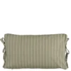 Kussen streep licht bruin - l55xb35xh10cm
