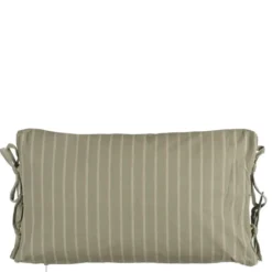 Kussen streep licht bruin - l55xb35xh10cm