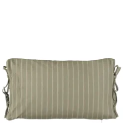 Kussen streep licht bruin - l55xb35xh10cm