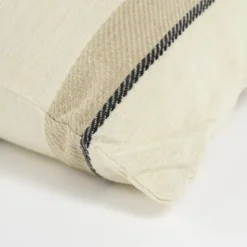 Kussen streep off white - l55xb35xh10cm