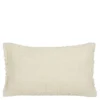 Kussen streep off white 55 x 35 cm