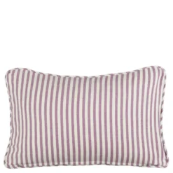Kussen streep paars - l55xb35xh10cm