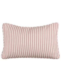 Kussen streep roze - l55xb35xh10cm