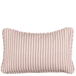 Kussen streep roze - l55xb35xh10cm