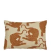 Kussen tijger beige - l35xb25xh10cm