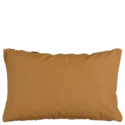 Kussen tufted bruin - l55xb35xh10cm