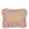 Kussen Voila roze - l35xb25xh10cm