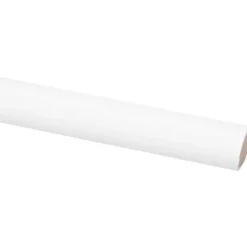 Geen Kwartrond grenen wit gelakt 13x13mm 270cm Online