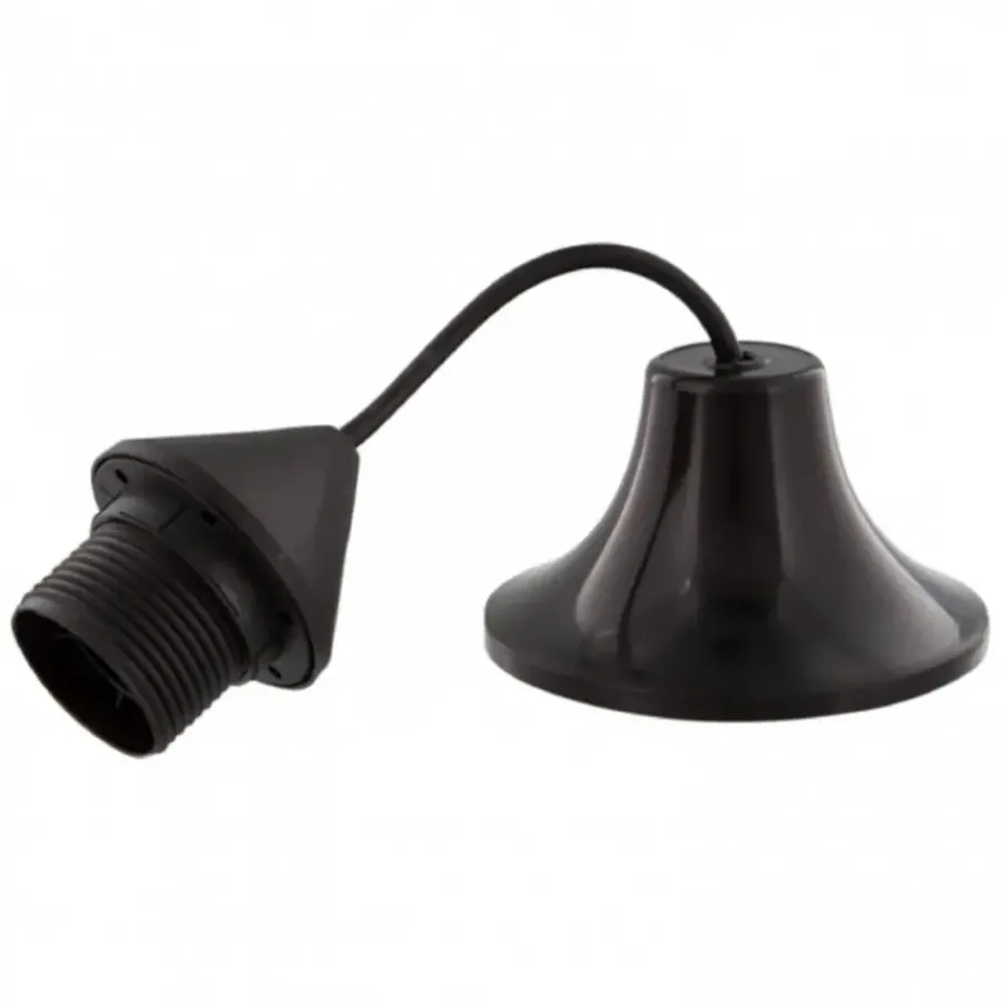 Q-link Lamppendel E27 zwart Discount