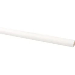 Geen Lat kwartrond grenen wit gegrond 13x13 mm lengte 270 cm Discount