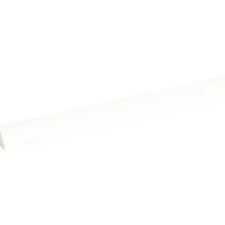 Geen Lat kwartrond grenen wit gelakt 7x7mm 270cm Hot