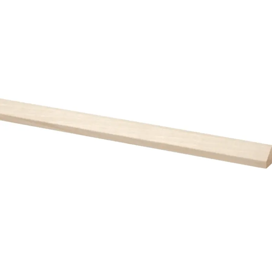 Geen Lat kwartrond grenen 12x12 mm 270 cm Discount