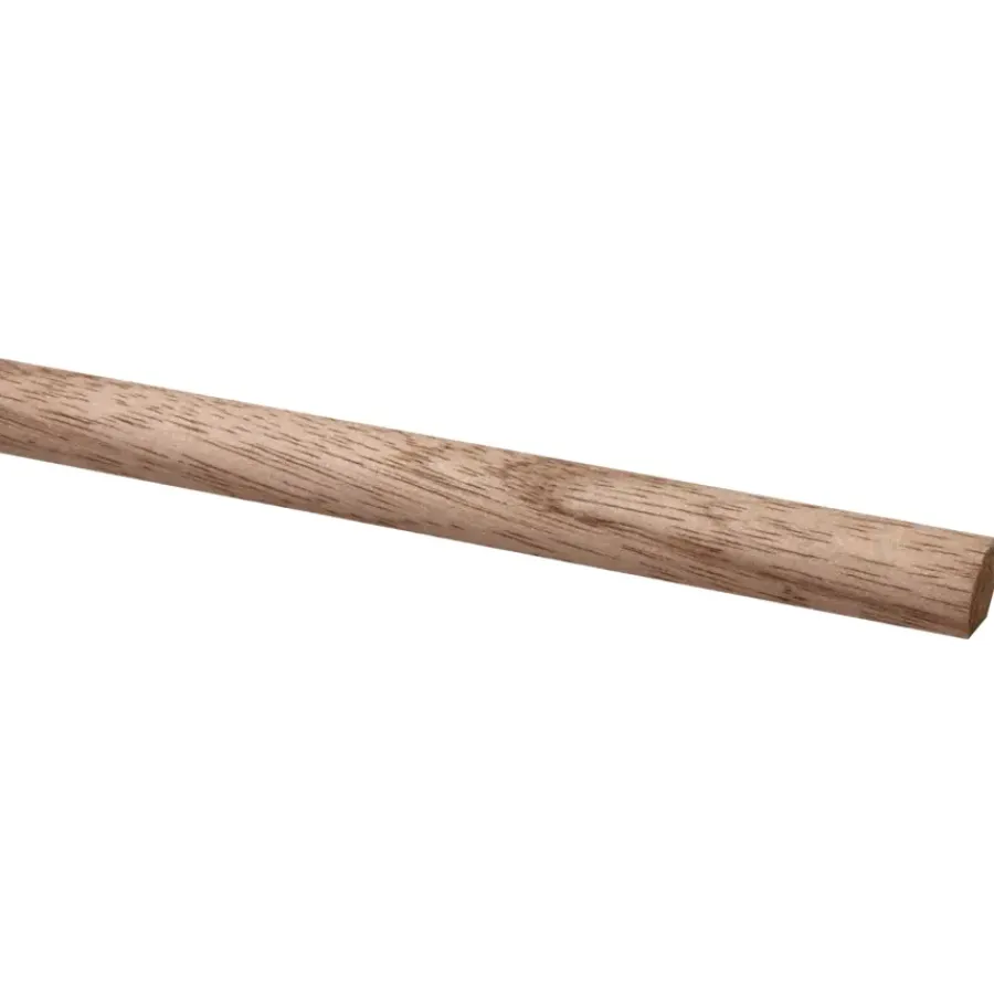 Geen Lat kwartrond hardhout 13x13 mm lengte 270 cm Best
