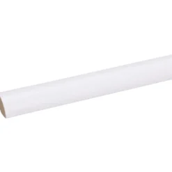 Geen Lat kwartrond MDF wit folie 16x16 mm lengte 260 cm Online