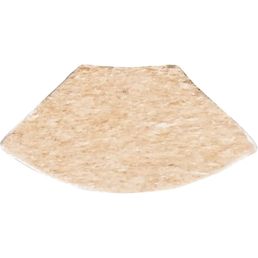 Geen Lat kwartrond MDF wit folie 16x16 mm lengte 260 cm Online