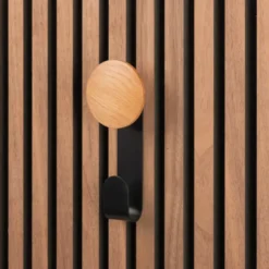 Silentlines Lattenwand accessoire hanger licht eiken