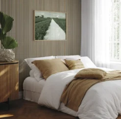 Silentlines Lattenwand Brisbane licht eiken 260 x 52,6 cm dikte 18,5 mm (2 stuks) New