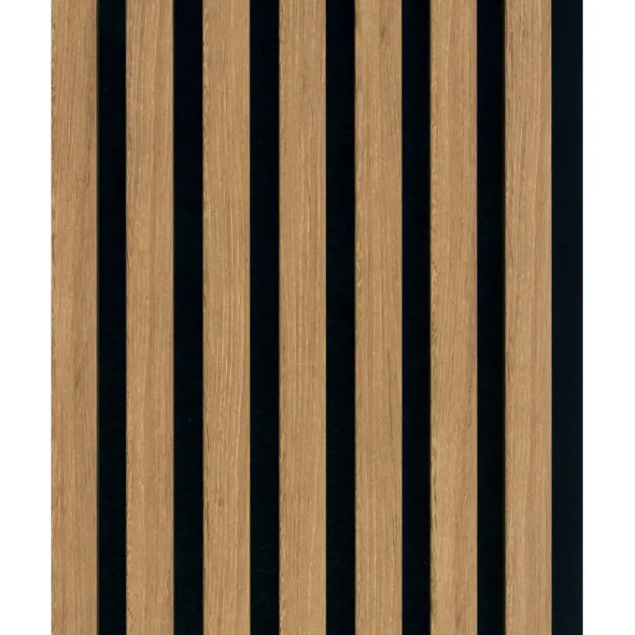 Cando Green Lattenwand Decowall Acoustic brons eiken 260x30cm,2 stuks (1.56m2) Hot