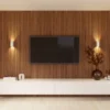 CanDo Lattenwand Decowall Acoustic Blend ton sur ton walnoot 260x30cm, 2 stuks (1.56m²)