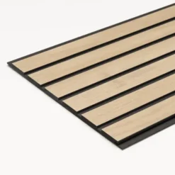 Geen Lattenwand MDF Darwin licht eiken 260x29,6cm, dikte 12mm 1.53m² (2stuks)